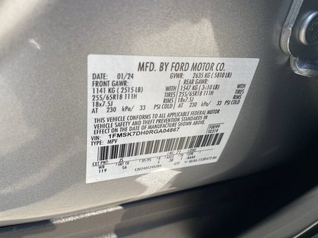 2024 Ford Explorer XLT