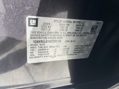 2017 GMC Acadia SLE-2