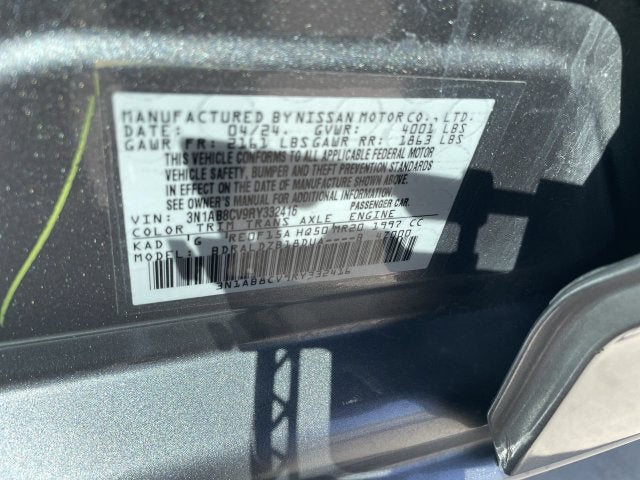 2024 Nissan Sentra SV