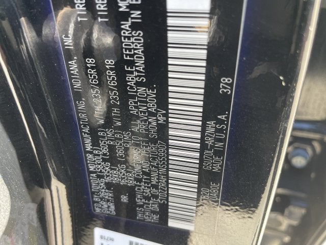 2022 Toyota Highlander LE