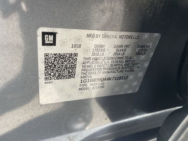 2019 Chevrolet Cruze LT