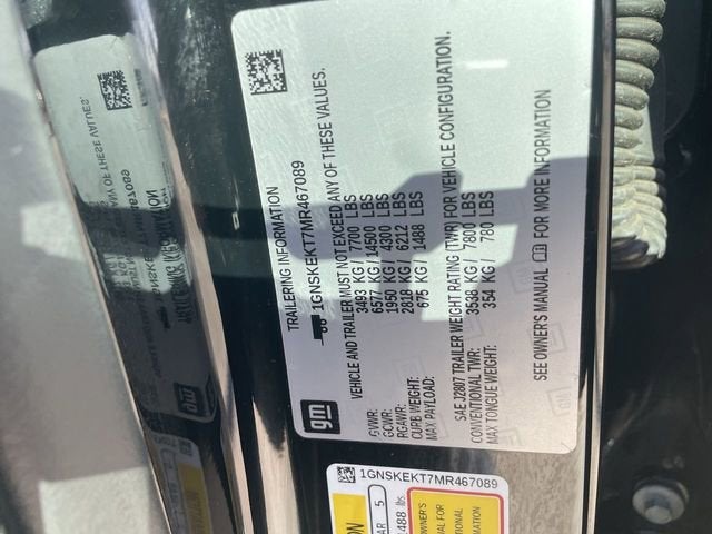 2021 Chevrolet Suburban RST