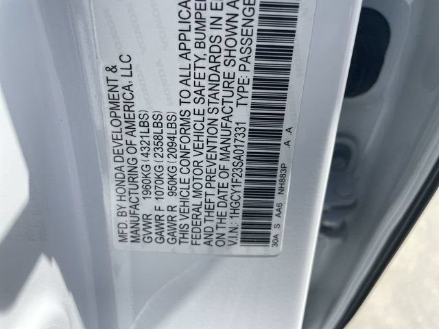 2025 Honda Accord Sedan LX