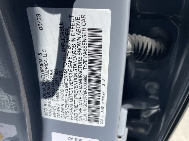 2023 Honda Accord Hybrid Sport-L