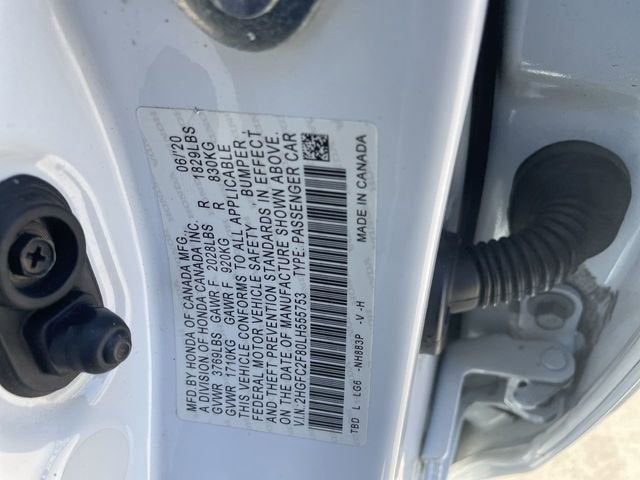 2020 Honda Civic Sedan Sport