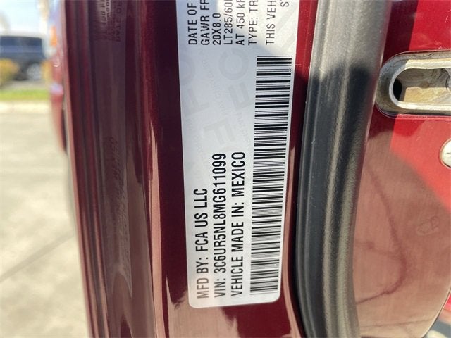 2021 RAM 2500 Laramie Mega Cab 4x4 6'4" Box