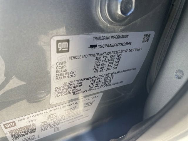 2024 Chevrolet Silverado 1500 WT