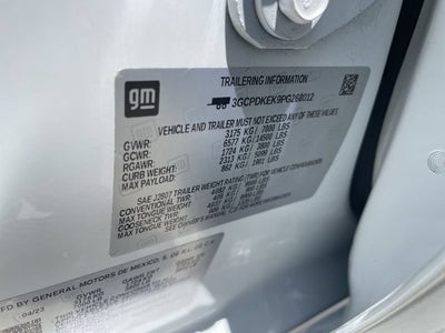 2023 Chevrolet Silverado 1500 LT (2FL)