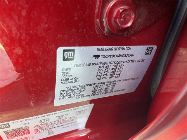 2021 Chevrolet Silverado 1500 Custom