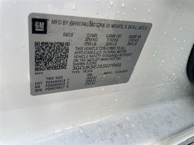 2018 Chevrolet Silverado 1500 LTZ