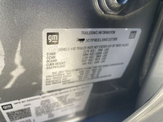 2022 GMC Sierra 1500 Limited AT4