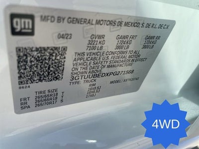 2023 GMC Sierra 1500 SLE