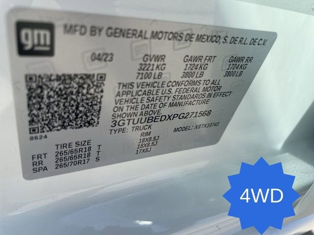 2023 GMC Sierra 1500 SLE