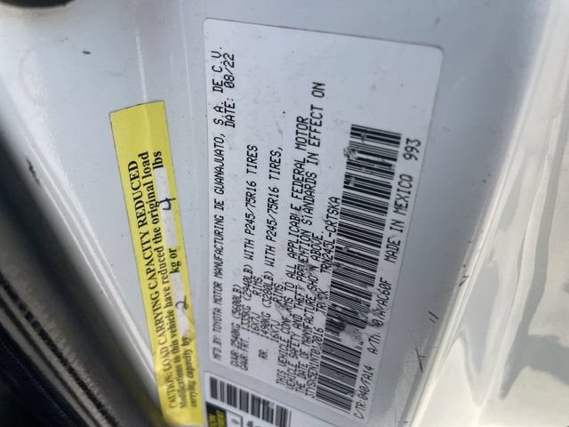 2022 Toyota Tacoma SR