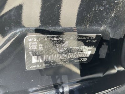 2021 Mitsubishi Mirage Carbonite Edition