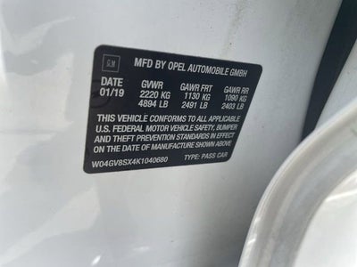 2019 Buick Regal TourX Essence