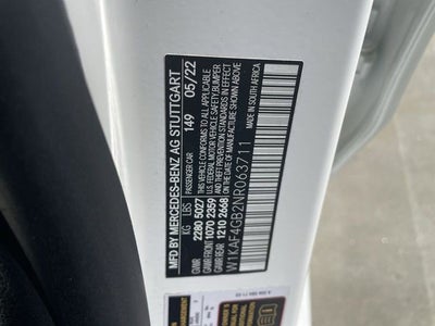 2022 Mercedes-Benz C 300 Sedan